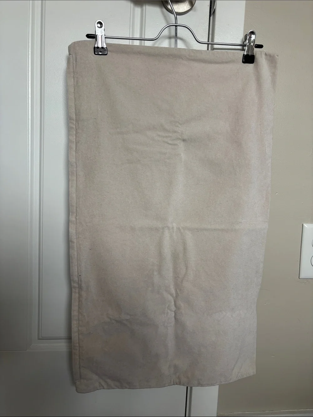 IKEA SANELA 16” x 26” Ivory/Cream Pillow Cover